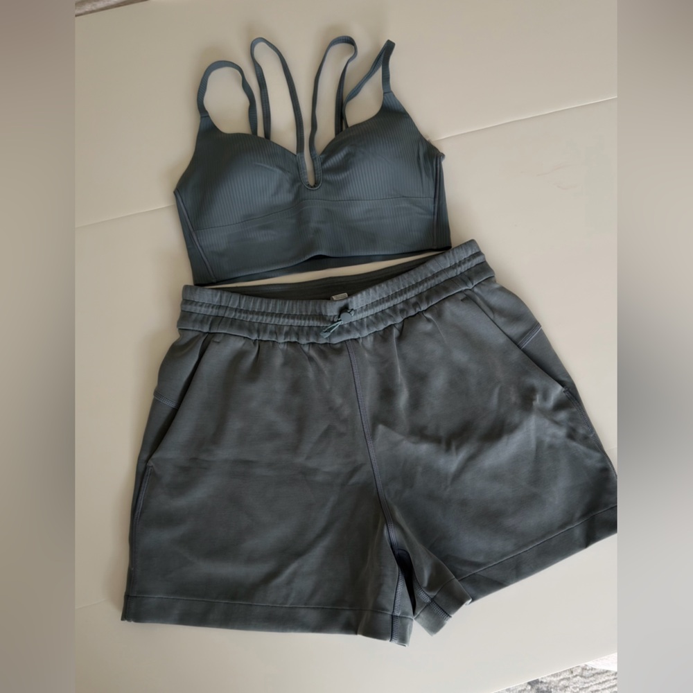 Lululemon Sports Bra and Shorts Set